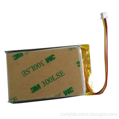 2000mAh Lithium Polymer Battery with 3.7V and Long Lifespan, Measures 59 x 37 x 85mm